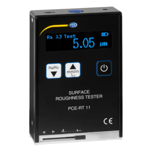 PCE-RT 11 Yüzey Pürüzlülük Ölçüm Cihazı Ra Rz Rq Rt | Taşınabilir Roughness Tester