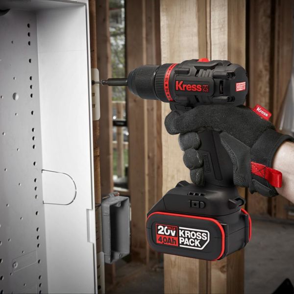 Kress KUA71.91  Şarjlı Matkap (Akü Dahil Değildir) 20Volt