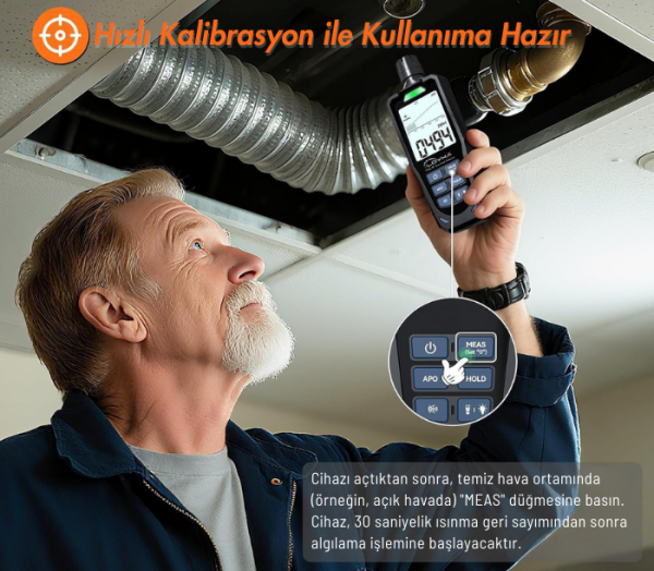 GAZ-40 Yanıcı Gaz Kaçak Dedektörü – Japon Figaro Sensörlü, Hassas Profesyonel Kullanım