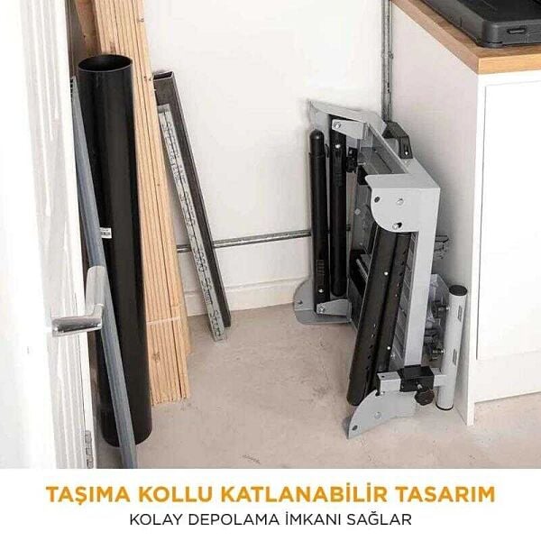 Evolution 005-0002 Profil Makinası Kesim Standı | Dayanıklı Teleskopik Kollu, Katlanır Portatif Sehpa