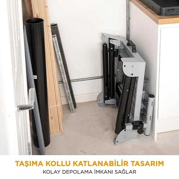 Evolution 005-0002 Profil Makinası Kesim Standı | Dayanıklı Teleskopik Kollu, Katlanır Portatif Sehpa