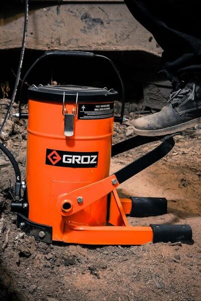 Groz FOP/10A Ayak Pedallı Gres Pompası 10 Kg