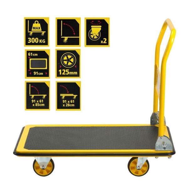 Stanley PC528 Profesyonel Paket Taşıma Arabası 300 kg.