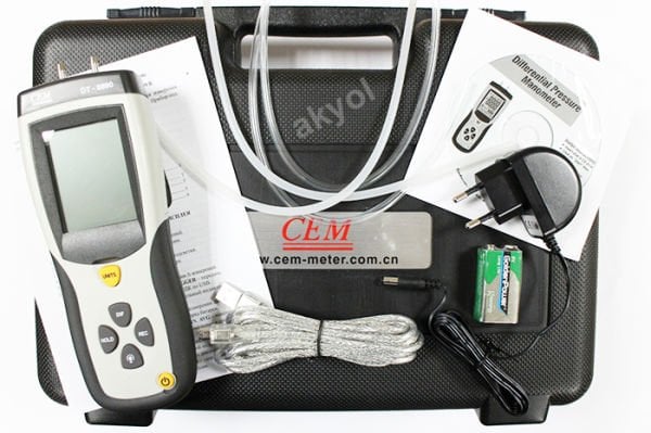 CEM DT8890 Manometre Fark Basınç Ölçer