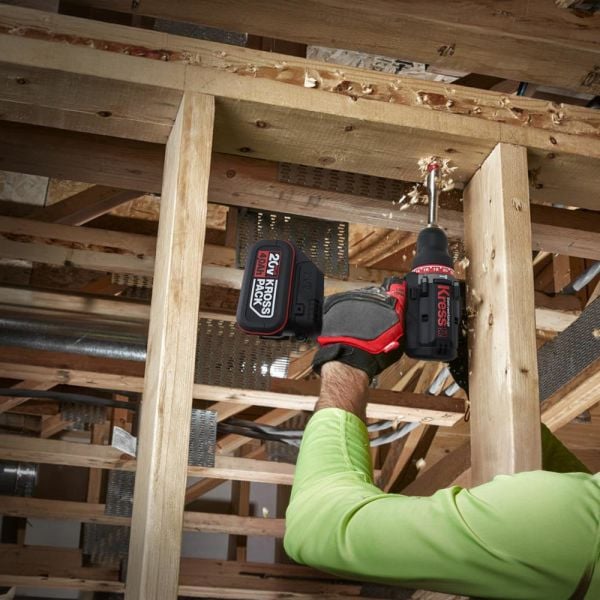 Kress KUC31.91  Şarjlı Darbeli Matkap (Akü Dahil Değildir) 20Volt