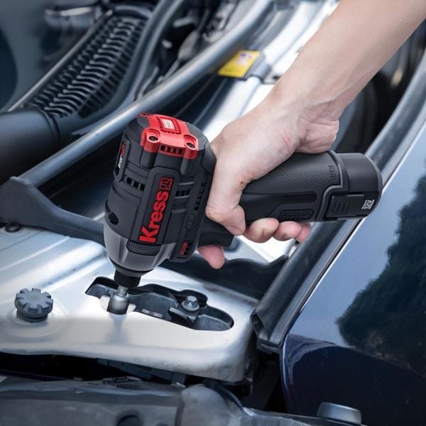 Kress KUB50.2 Çift Akülü 140Nm Şarjlı Darbeli Tornavida  12Volt 2.0Ah