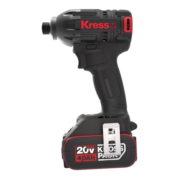 Kress KUB60.2 Çift Akülü Şarjlı Darbeli Tornavida 20Volt 4.0Ah / 230 Nm