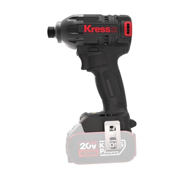 Kress KUB60.91 Kömürsüz Şarjlı Darbeli Tornavida (Akü Dahil Değildir) 20Volt 230Nm