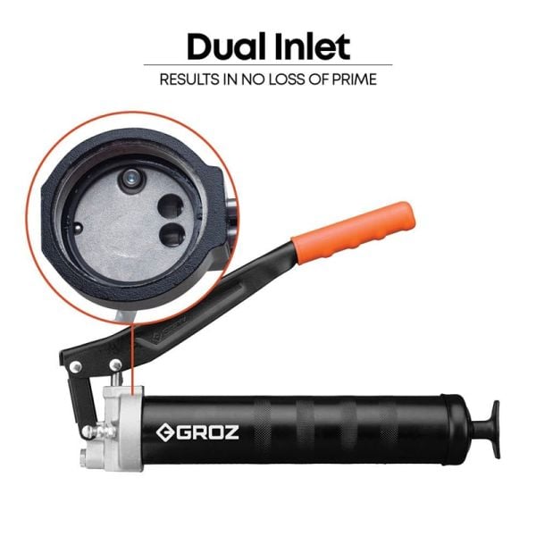 Groz Çift Pistonlu Gres Pompası 500 CC