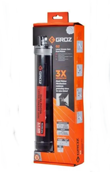 Groz Çift Pistonlu Gres Pompası 500 CC