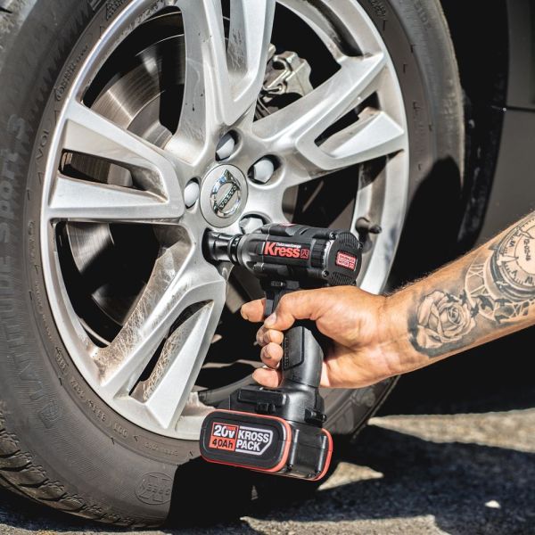 Kress KUB30.91 Şarjlı Somun Sıkma Kömürsüz Profesyonel  20Volt 300Nm (Akü Dahil Değildir)