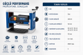 FACTOR FCWP330 330 mm Planya Kalınlık Makinası | Profesyonel Ahşap İşleme Makinesİ