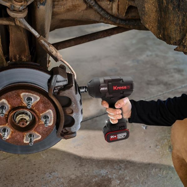 Kress KUB33.91 Şarjlı Somun Sıkma Kömürsüz Profesyonel 20Volt 1300Nm (Akü Dahil Değildir)