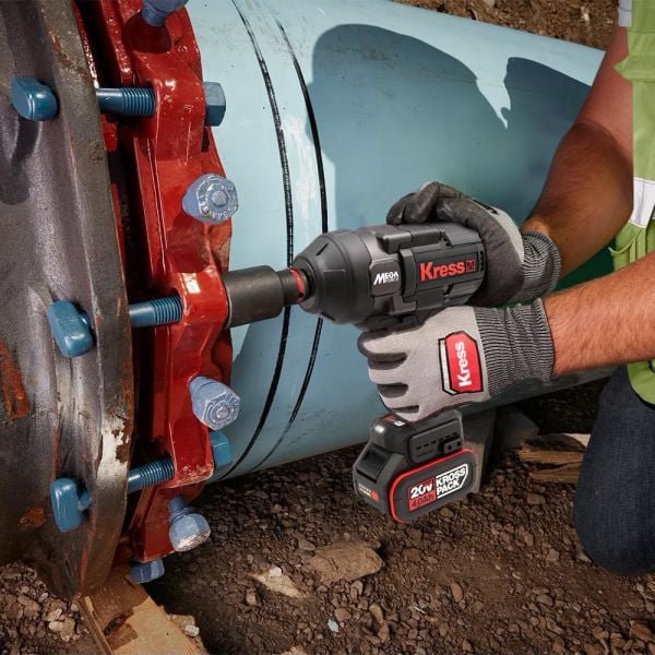Kress KUB35.91 Şarjlı Somun Sıkma Kömürsüz Profesyonel 20Volt 1700Nm  (Akü Dahil Değildir)