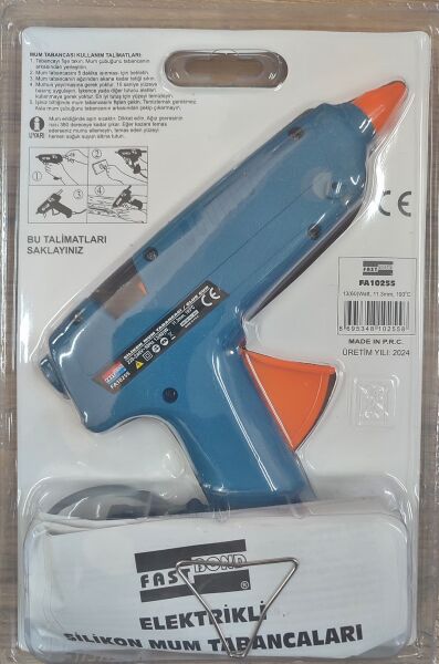 Fastbond FA10255 Sıcak Silikon Mum Tabancası 60W