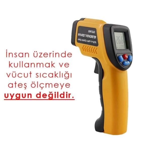 Mastech GM-320 Lazer Sıcaklık Ölçüm Cihazı