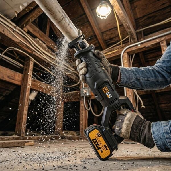 CAT DX5060B 18Volt Li-ion Profesyonel Akülü Panter Testere - Aküsüz Solo