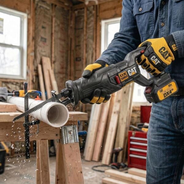 CAT DX5060B 18Volt Li-ion Profesyonel Akülü Panter Testere - Aküsüz Solo
