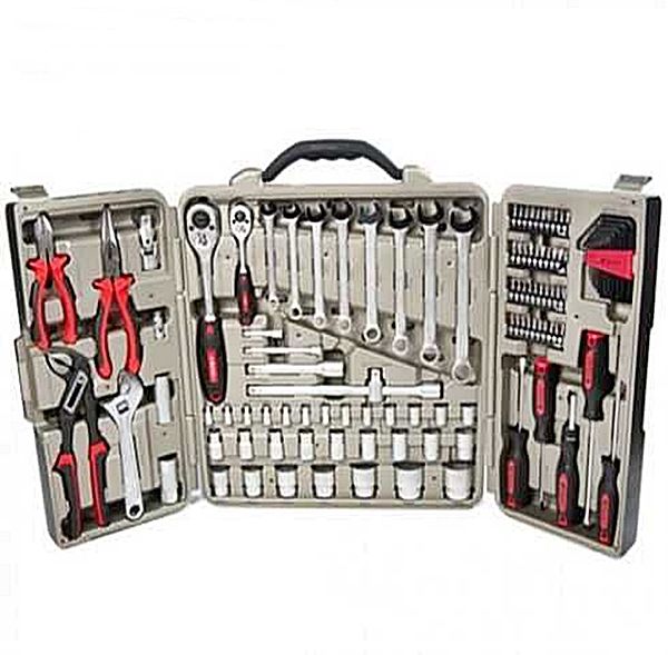 TROY 21910 Profesyonel Lokma - Anahtar - Alet Seti (110 Parça, Metrik)