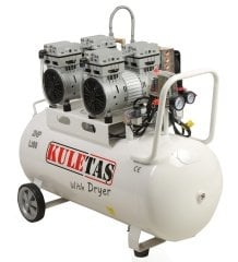 Kuletaş 80 Litre Sessiz Yağsız Hava Kurutuculu Kompresör