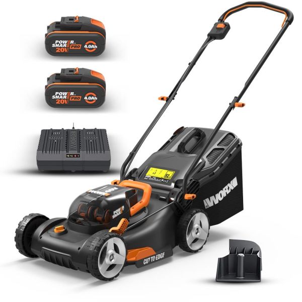 WORX 40cm 40Volt 4.0Ah. Li-ion Şarjlı Çim Biçme Makinası