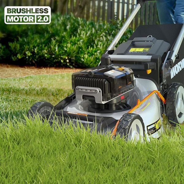 WORX 51cm Şarjlı Çim Biçme Makinası 80Volt 4.0Ah. Li-ion