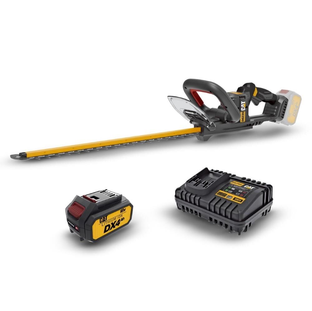 CAT DG220 18V 4.0Ah Li-ion Akülü Kömürsüz Motorlu 61cm Profesyonel Çit Budama Makinesi