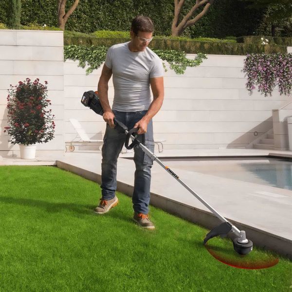 WORX Akülü Çok Fonksiyonlu Misinalı Çim Kesme + Tırpan