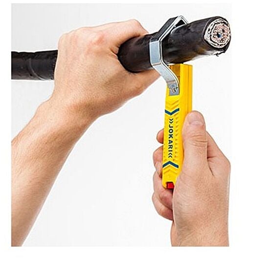 Jokari 10700 Kablo Dış Kılıf Soyma Bıçağı | Profesyonel Ø 50–70 mm  Çap Uyumlu