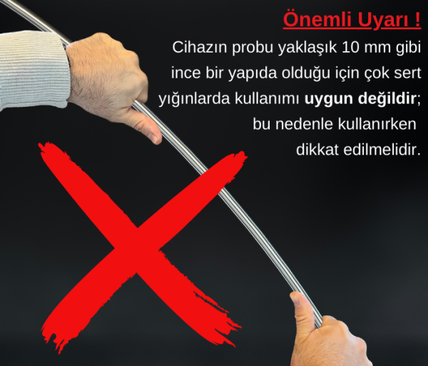 ATS 5250 Yığın Isı Ölçer Probu 250cm