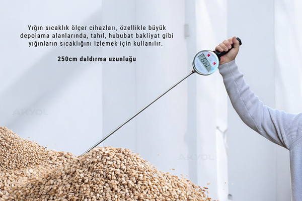 ATS 5250 Yığın Isı Ölçer Probu 250cm