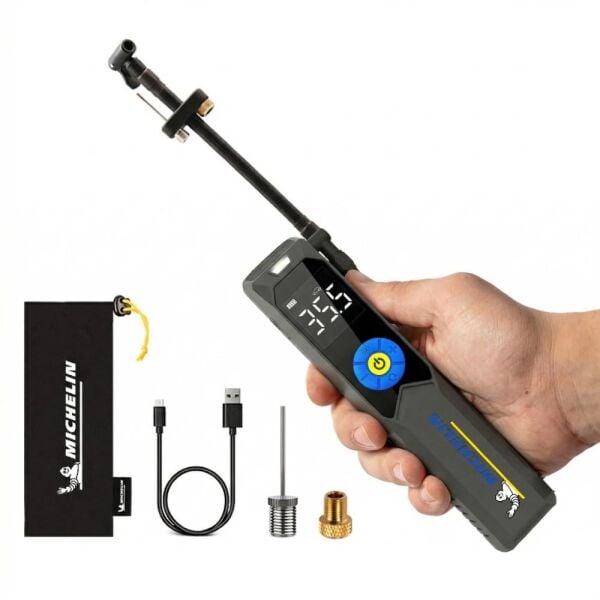 Michelin MC34648 Şarjlı Lastik Şişirme Pompası 150 PSI – Dijital Göstergeli, LED Işıklı Taşınabilir Hava Kompresörü