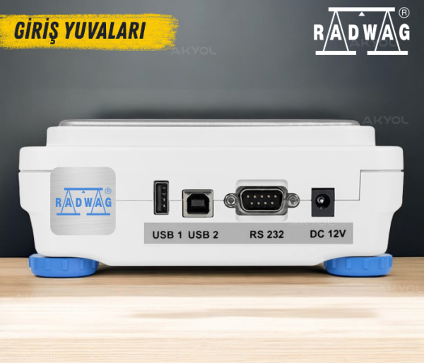 Radwag WTC 2000 Dijital Hassas Terazi (2000GR / 0.01GR)