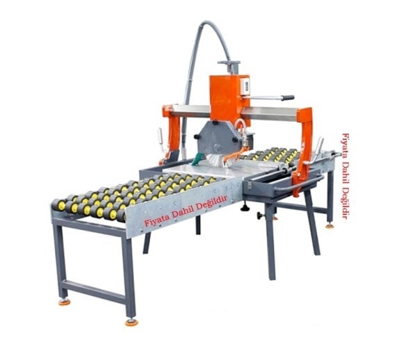 Aktif Makina AYM 100 F Sulu Tip Mermer Kesim Makinası 4,5 kw 2800 d/dak