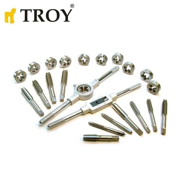 TROY 36110 Kılavuz Pafta Seti 110 Parça