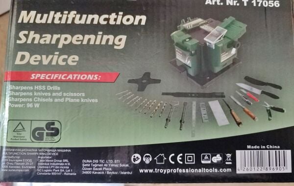 TROY 17056 Universal Bıçak ve Matkap Ucu Bileme Makinası