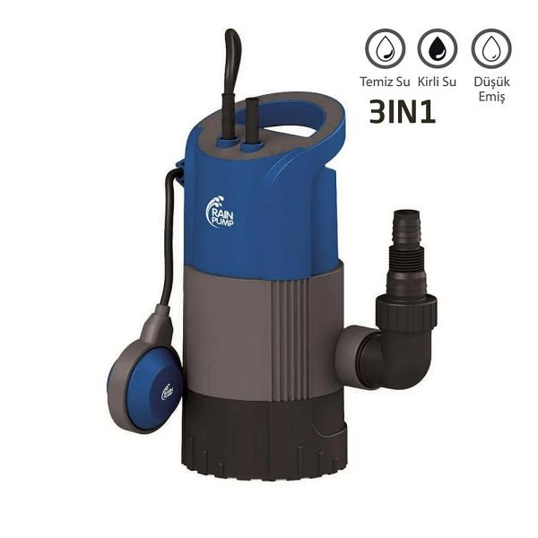 Rain Pump CD9003N1 Drenaj Dalgıç Su Pompası 900 W