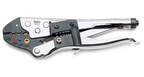 Beta 1604 Ayarlı Tip Kablo Pabuç Pensi 215 mm