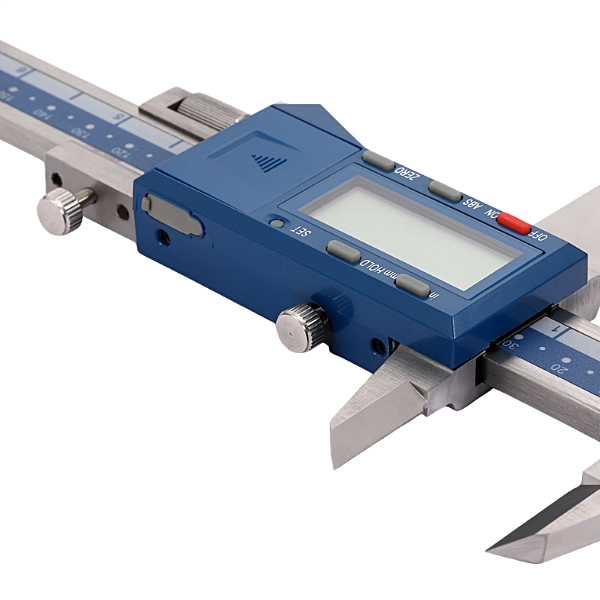 Dasqua 2710-1110 Uzun Çift Çeneli Dijital Kumpas 0-500 mm / 0.01 mm Profesyonel Hassasiyet