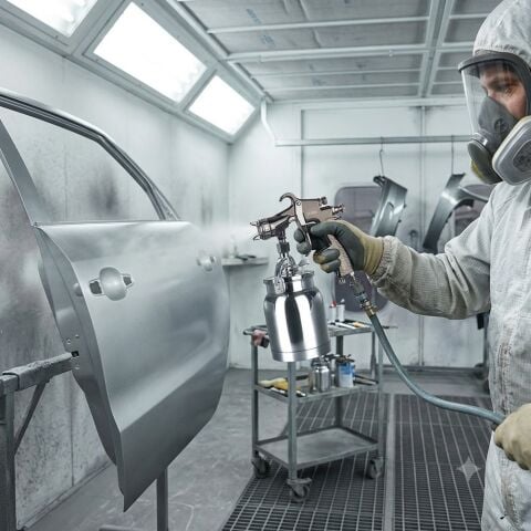 SprayTECH ST200-S Altan Depo Havalı Boya Tabancası – Profesyonel Yüksek Performans - Hassas Ergonomik