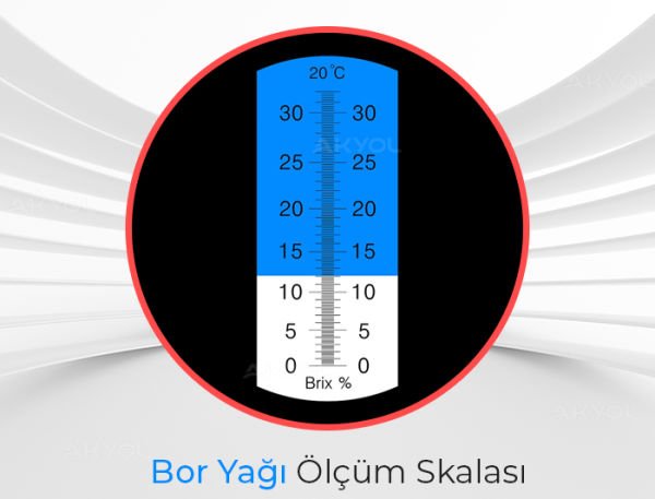 Loyka ATC Bor Yağı İçin Refraktometre
