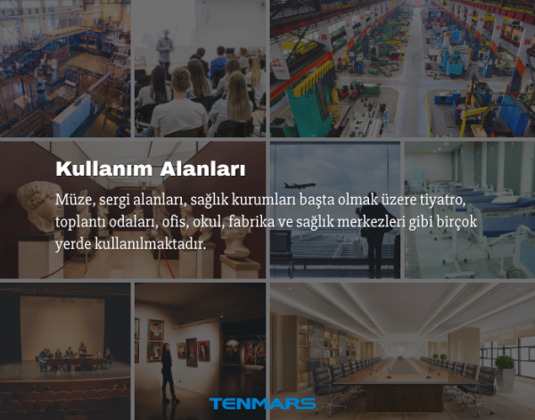 Tenmars TM-380 Çoklu IAQ İzleme Cihazı Partikül, Karbondioksit, Sıcaklık, Nem