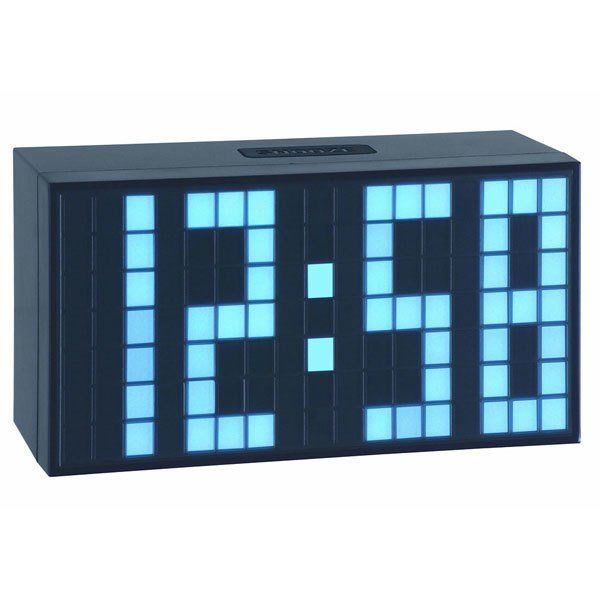 TFA 98.1082.02 \'\'Time Block\'\' Led Işıklı Çalar Saat