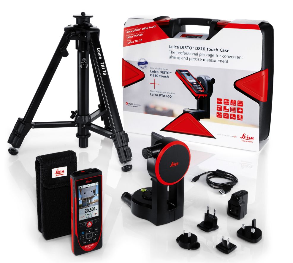 LEICA DISTO™D810 TOUCH Set Lazer Metre
