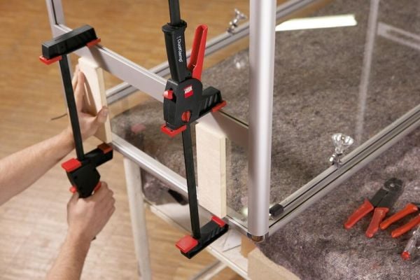 Bessey DUO45-8 Cırcır Mekanizmalı İç Dış Tek El İşkence 450 mm