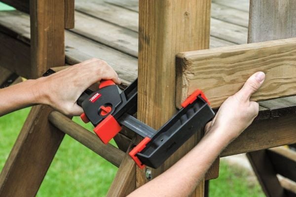 Bessey DUO45-8 Cırcır Mekanizmalı İç Dış Tek El İşkence 450 mm
