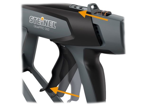 Steinel GluePRO 400 LCD Profesyonel Silikon Tabancası Karton Kutu