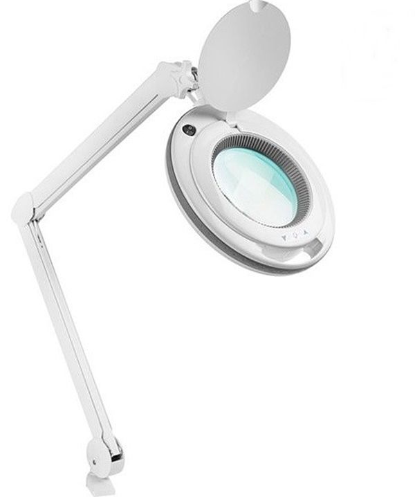 Loyka Ayarlanabilir 90 Led Işık Seviyeli Masaüstü Büyüteç 8X
