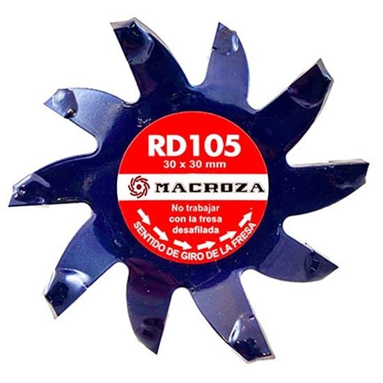 Macroza RD 105 Premium Seri Freze Bıçağı 30x30 mm
