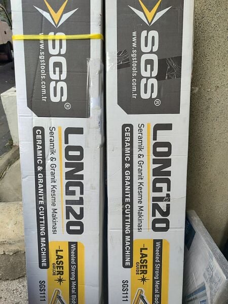 SGS Long 120 Seramik Kesme Makinası 120 cm